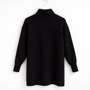 Babaton Black Turtleneck Sweater - XS
